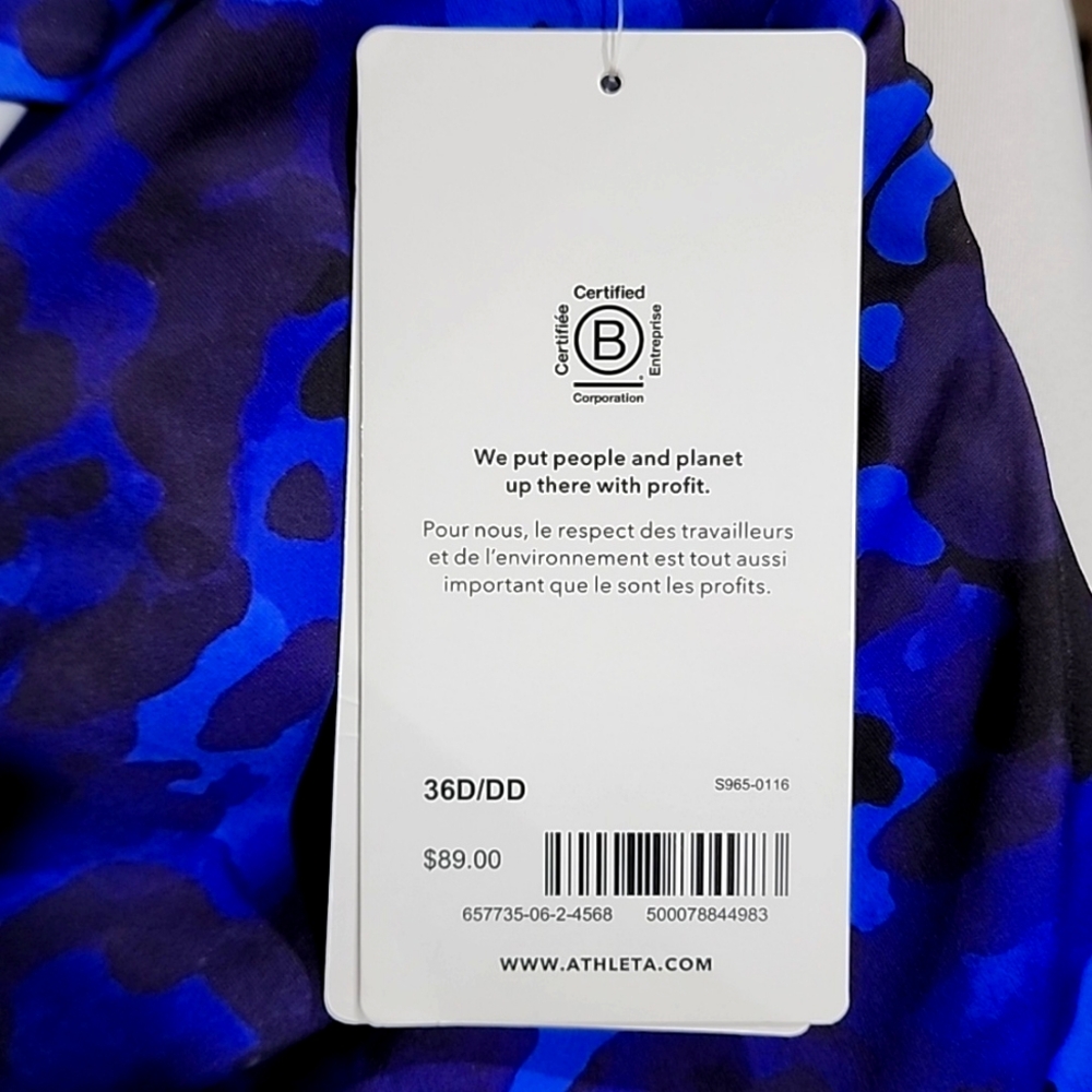 Athleta Maldives bra tankini